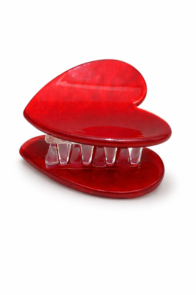 Heart Hair Claw Clip