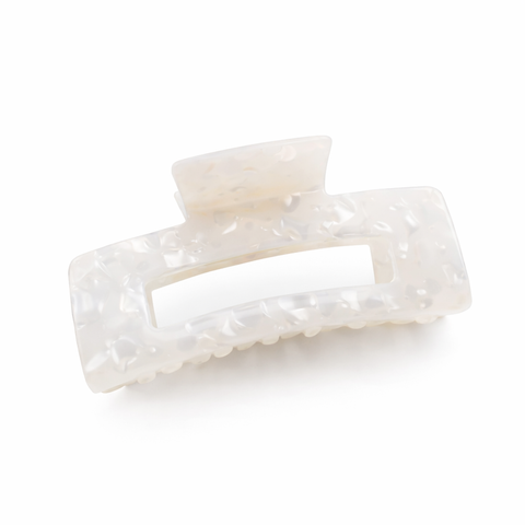 Harlow Pearl - Rectangle Hair Claw Clip