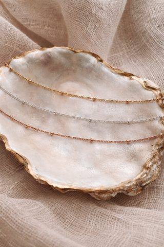New The Perfect Dainty Satellite Chain Necklace  * Choose your Metal*