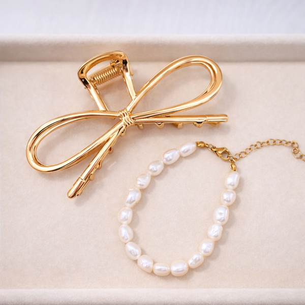 Muse Gold Metal Claw Clip