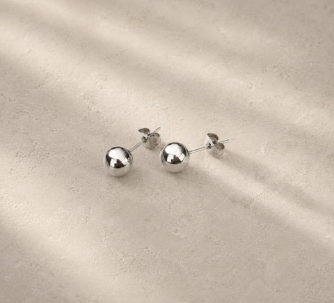 Minimalist Ball Stud Earrings - Must Have *Choose Your Style