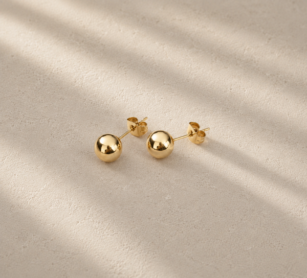 Minimalist Ball Stud Earrings - Must Have *Choose Your Style
