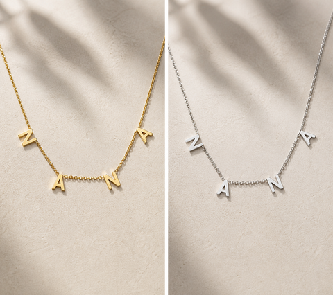 New Dainty NANA Necklace  * Choose your Metal*