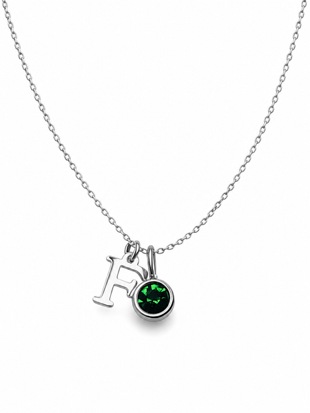 New Dainty Chain Initial Necklace *Choose your Metal and Letter*