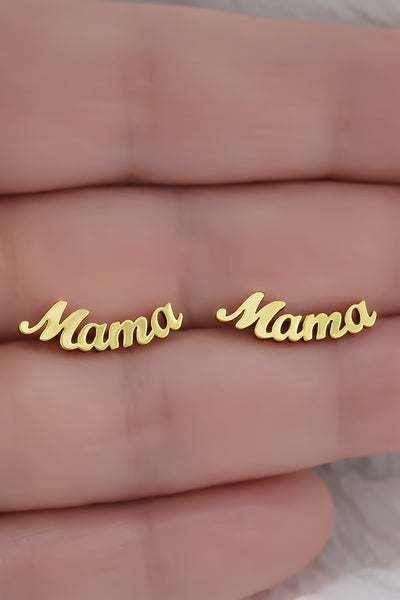 New Mama Studs *choose your metal*