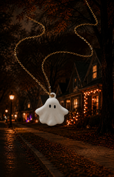 SPOOKY SEASON:  Enamel Charm Necklace, Enamel Charm Shorty Earrings *Choose Necklace,Earrings or the set *