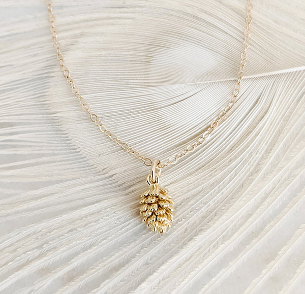 Pinecone / Woodland Necklace *Choose your metal*