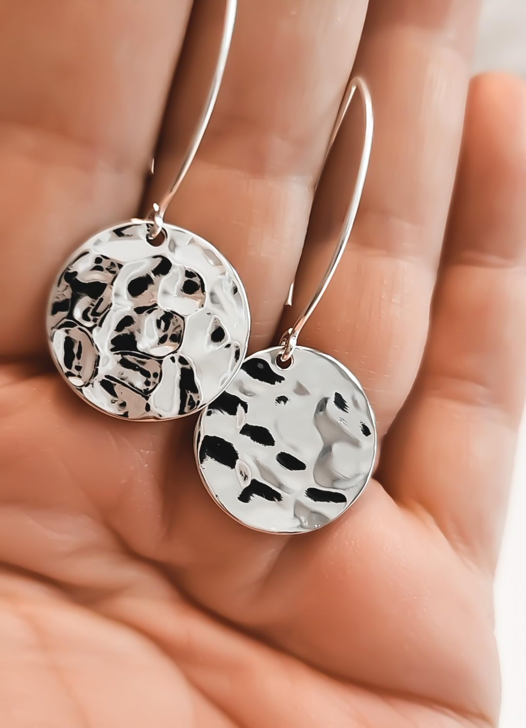 Drop down 2025 silver earrings