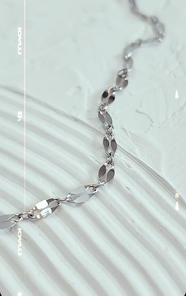 Double Bar Chain Necklace * Choose your Metal*