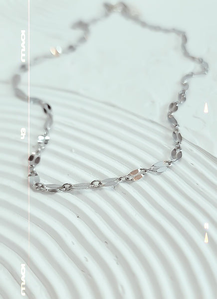 Double Bar Chain Necklace * Choose your Metal*